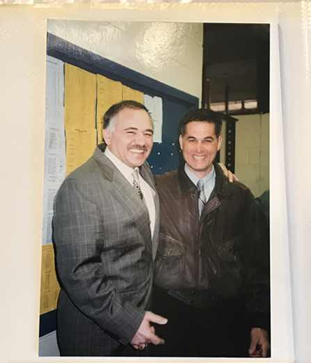 Joseph A DeFalco Wrestling 1998 Photo with Bob Meli